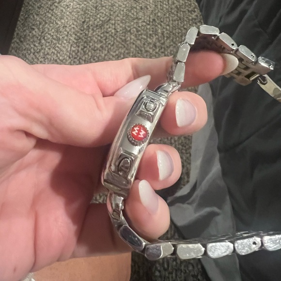 Michele deco mid diamond dial watch - Picture 6 of 9